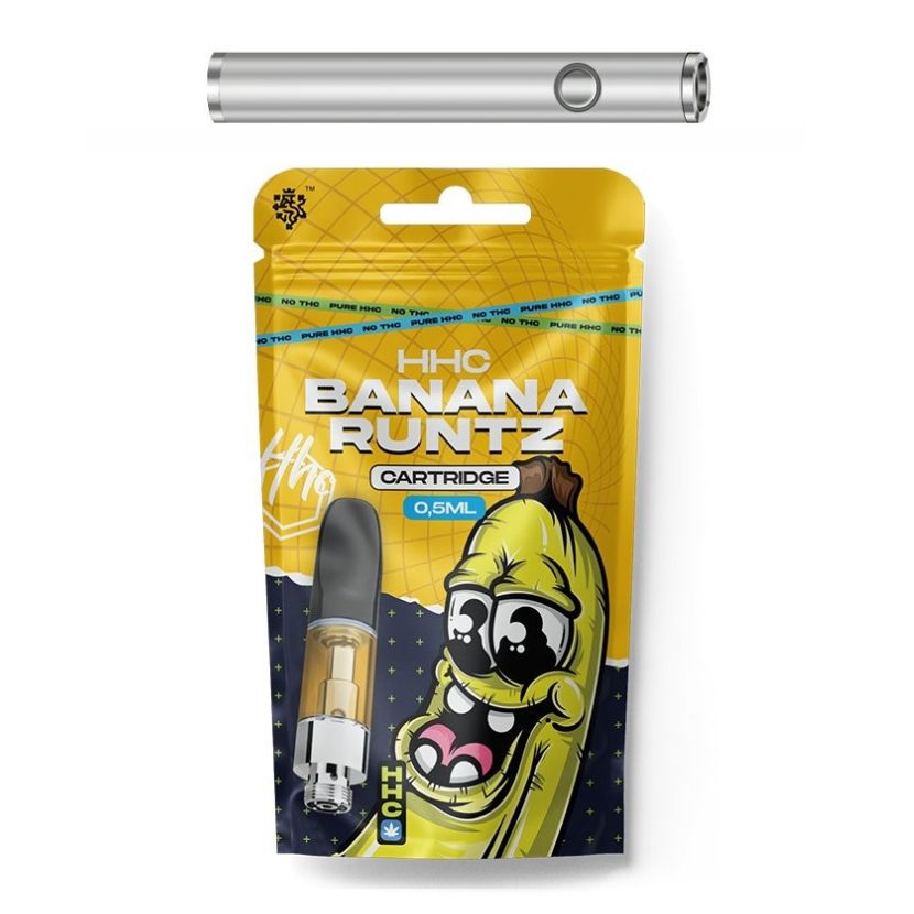 HHC Kartusche und Batterie Banana Runtz 94%