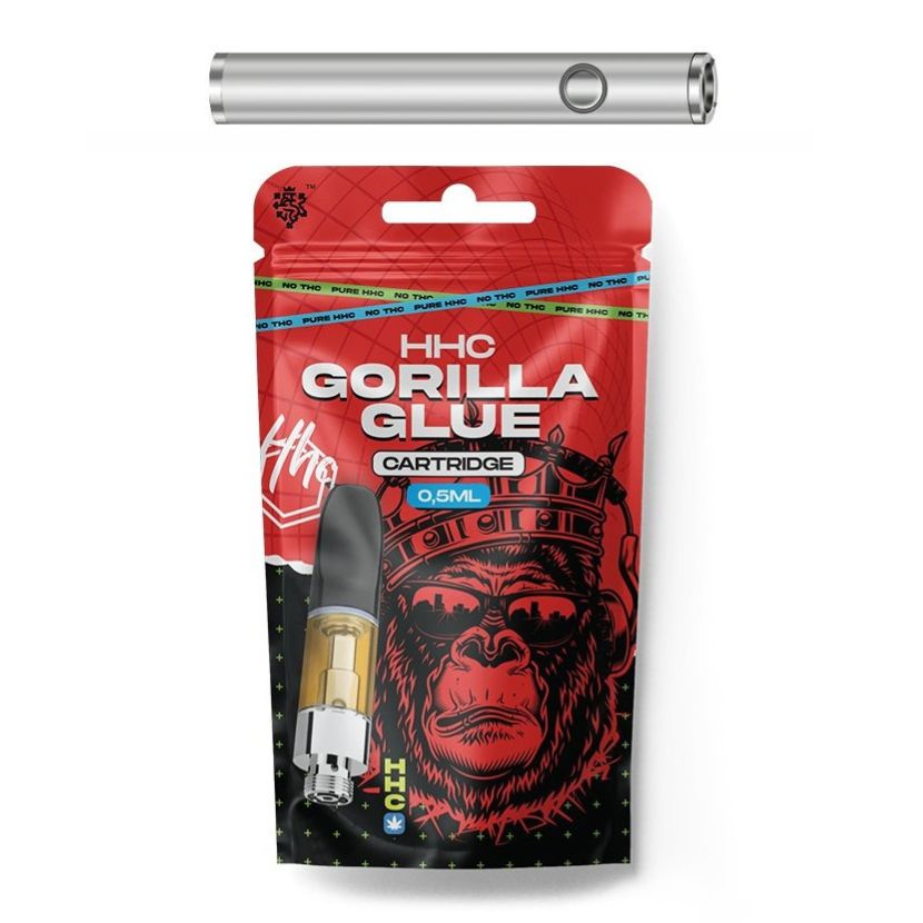 HHC Kartusche und Batterie Gorilla Glue 94%