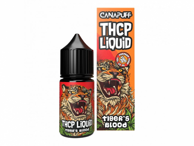 THCP E-Zigaretten Liquid Tigerblut 1500mg 10ml